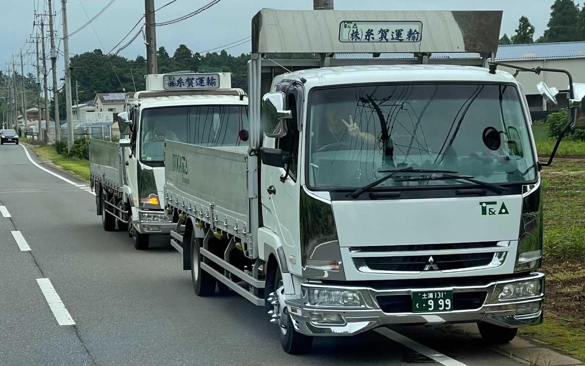 平ボディ車（2t、4t、8t）：イメージ
