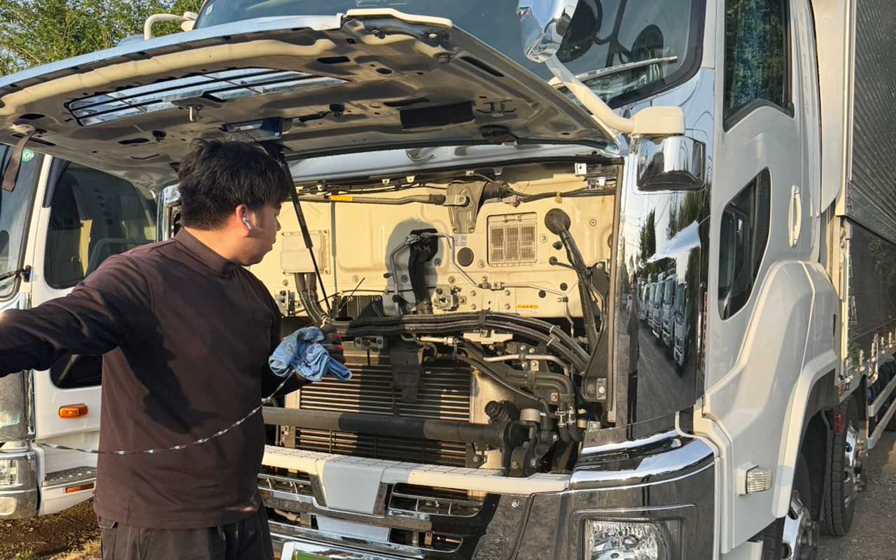 安全管理・品質管理：イメージ | 茨城 運送,10tウイング車