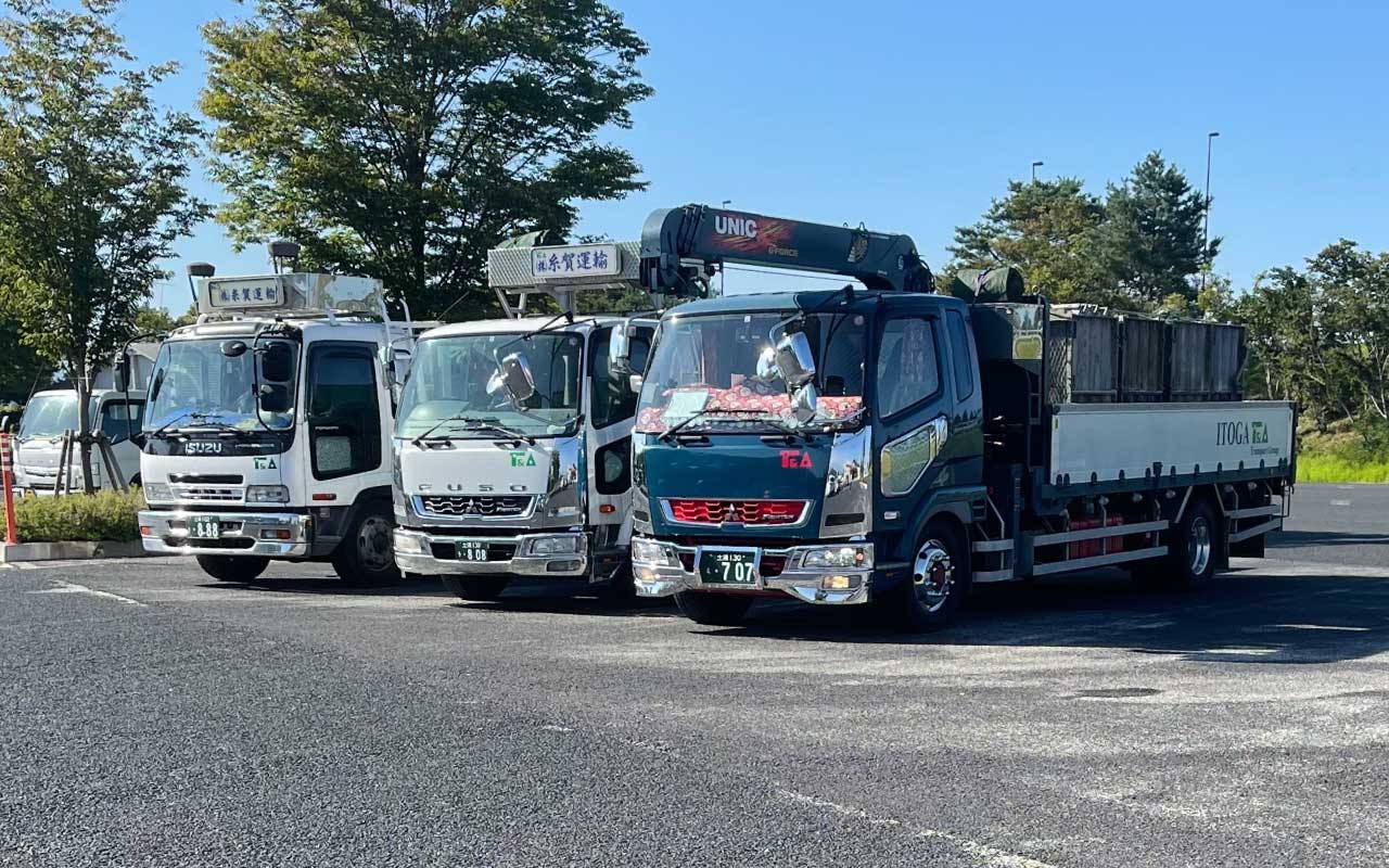 保有車両・設備：イメージ | 茨城 運送,10tウイング車